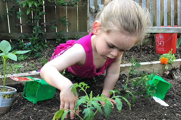 Montessori gardening